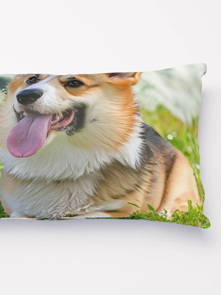 Corgi Capers: A Bohemian Adventure Throw Pillow product image (6)