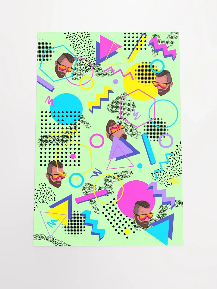 Rad Vibes 12x18 Fine Art Print product image (1)