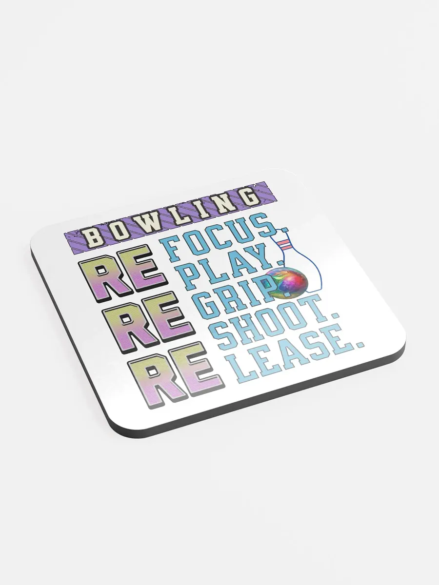Reuse Bowling Strike & Style Coaster product image (2)