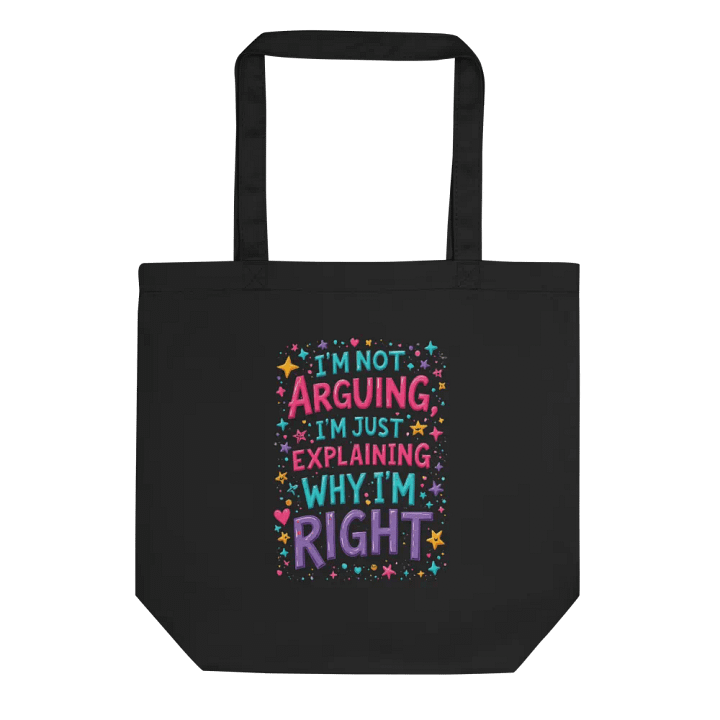 Righteous Explanation Eco Tote product image (1)