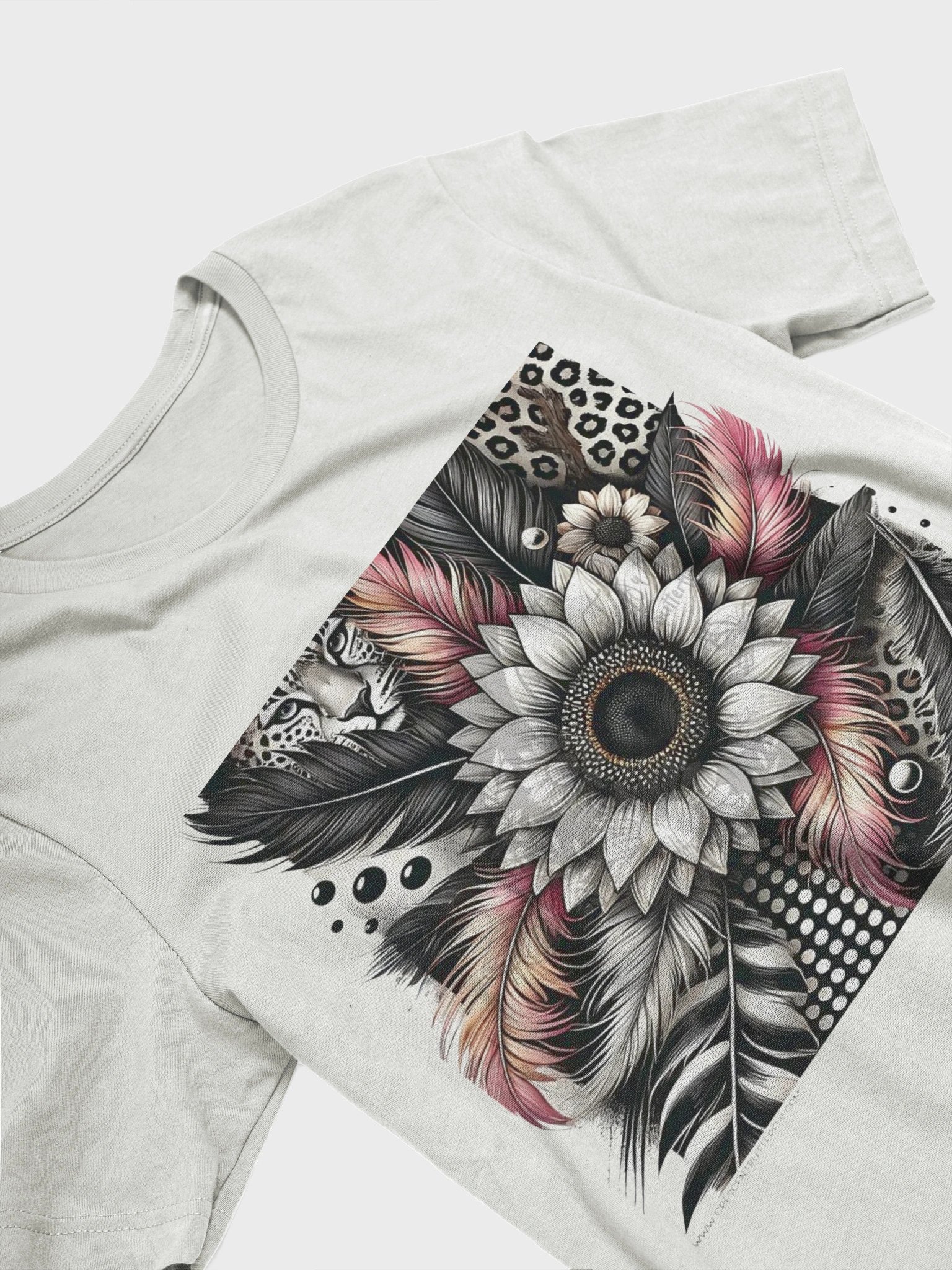 Sunflower Dreams Feathered T-Shirt product image (2)