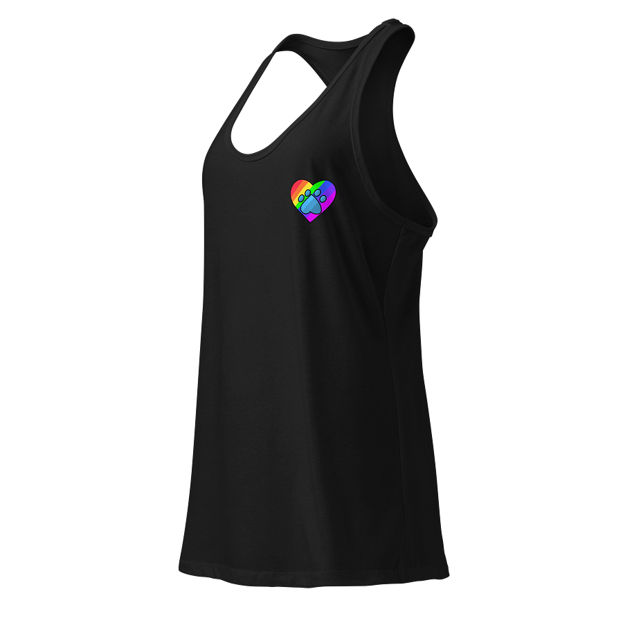 Frenchkittie Paw Love Racerback Tank product image (7)