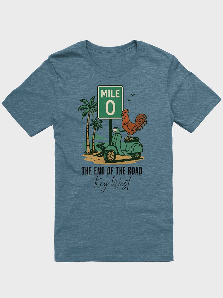 Mile Marker 0 - End of the Road Key West FLA T-shirt Unisex Ultra-Soft Tee product image (2)