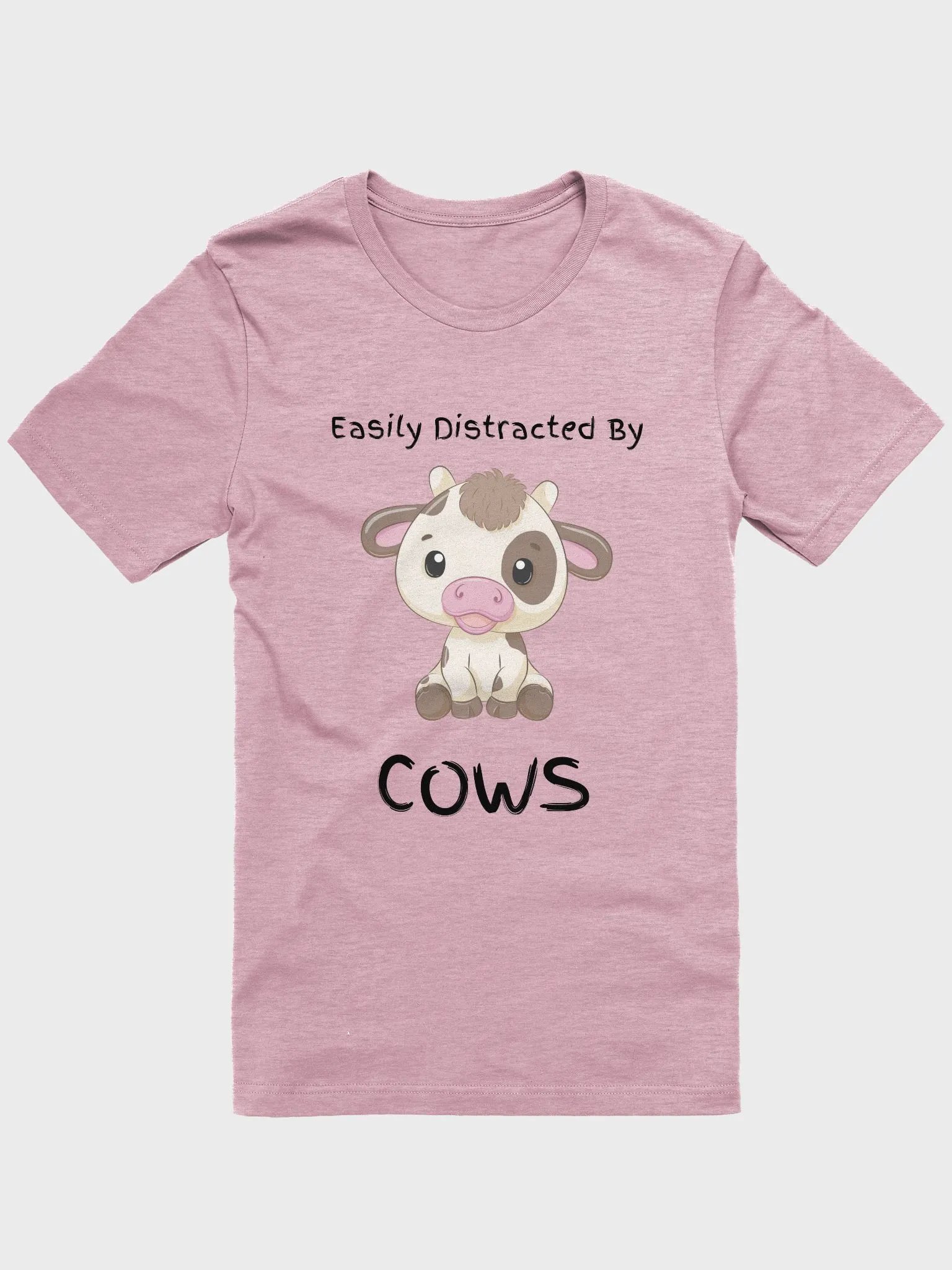Easily Distracted By Cows - Unisex T-shirt Bella Canvas 3001 product image (1)