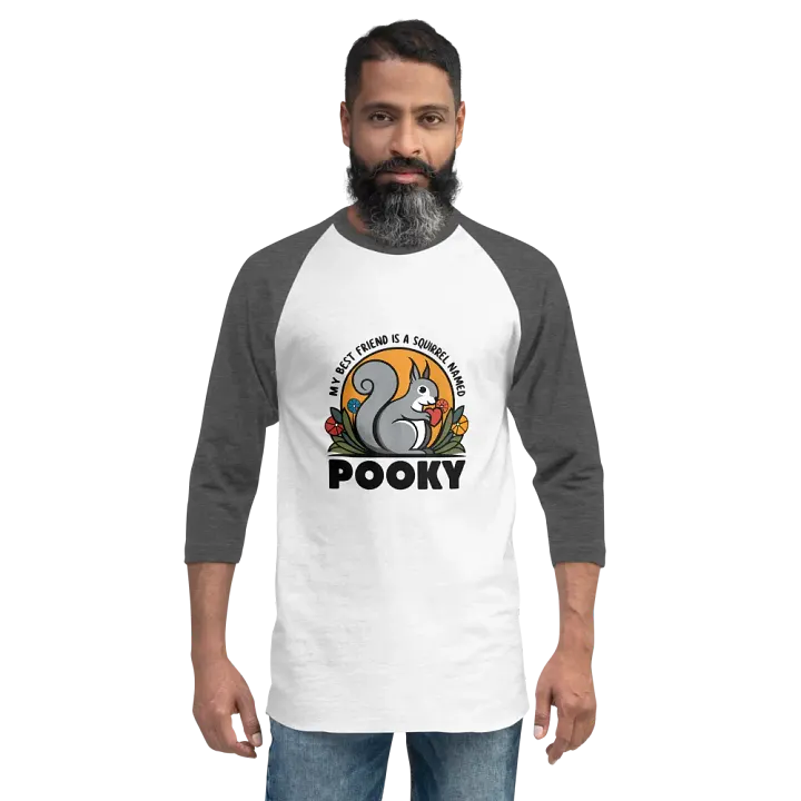 Pooky's Best Friend Raglan Tee product image (2)