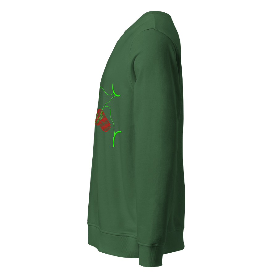 Galactic Gamer Organic Sweatshirt product image (3)