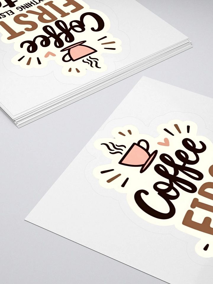 Brew & Focus Sticker product image (11)