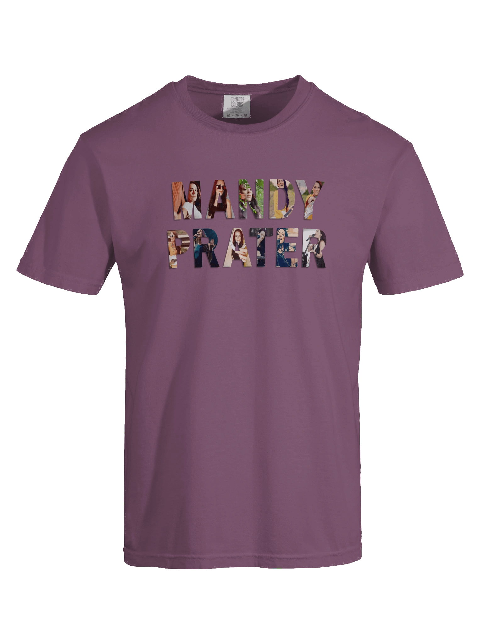Letters Photo Collage Tee - in Fancy Colours product image (97)