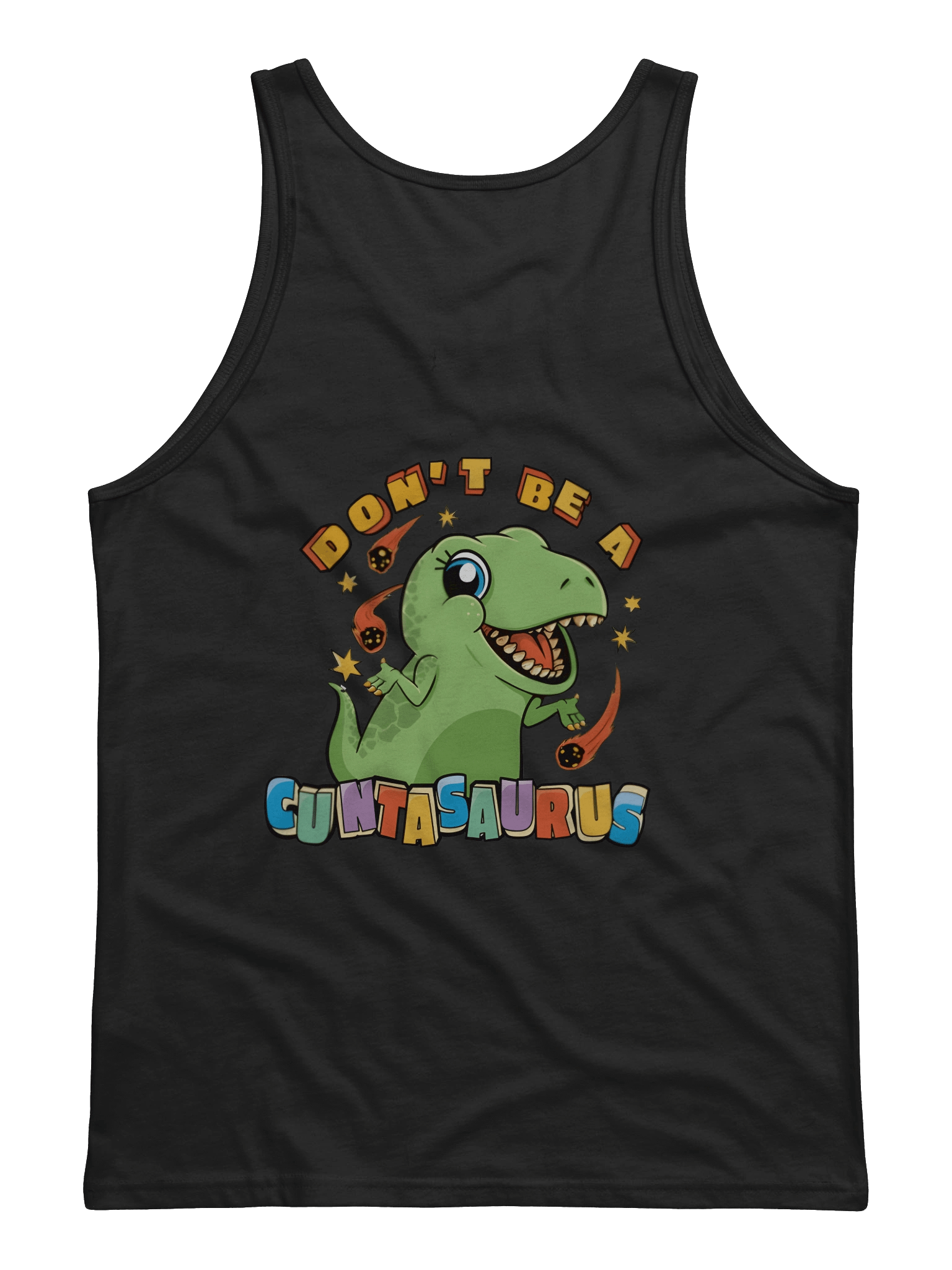GRIM FAM – DON’T BE A CUNTASAURUS – DINO TANKTOP/SINGLET #1 product image (8)