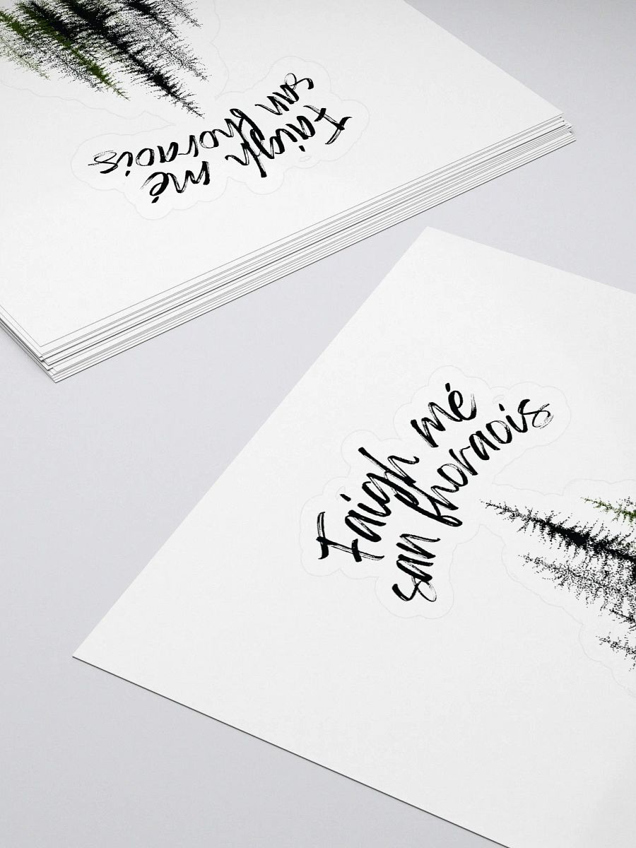 Faigh Mé San Fhorais Sticker product image (4)