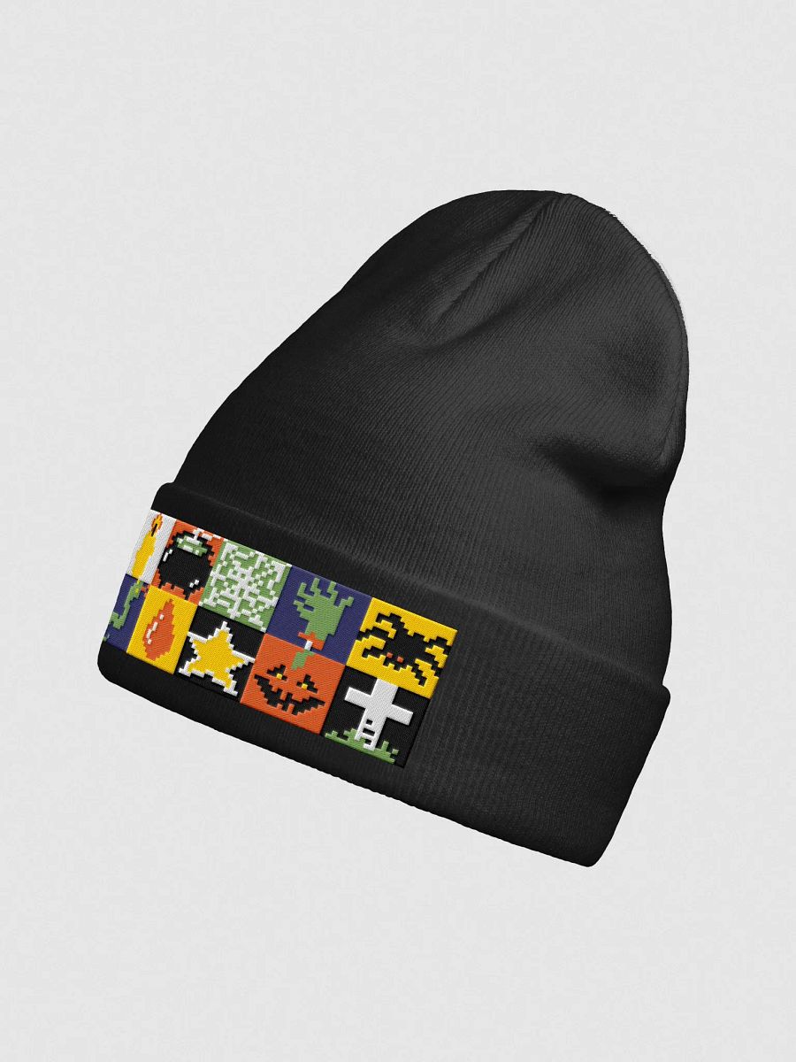 16x16 Halloween Sprites embroidered beanie 2 product image (2)