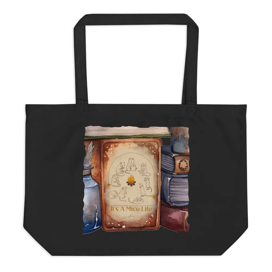 Mice Tales Eco-Friendly Book Tote product image (2)