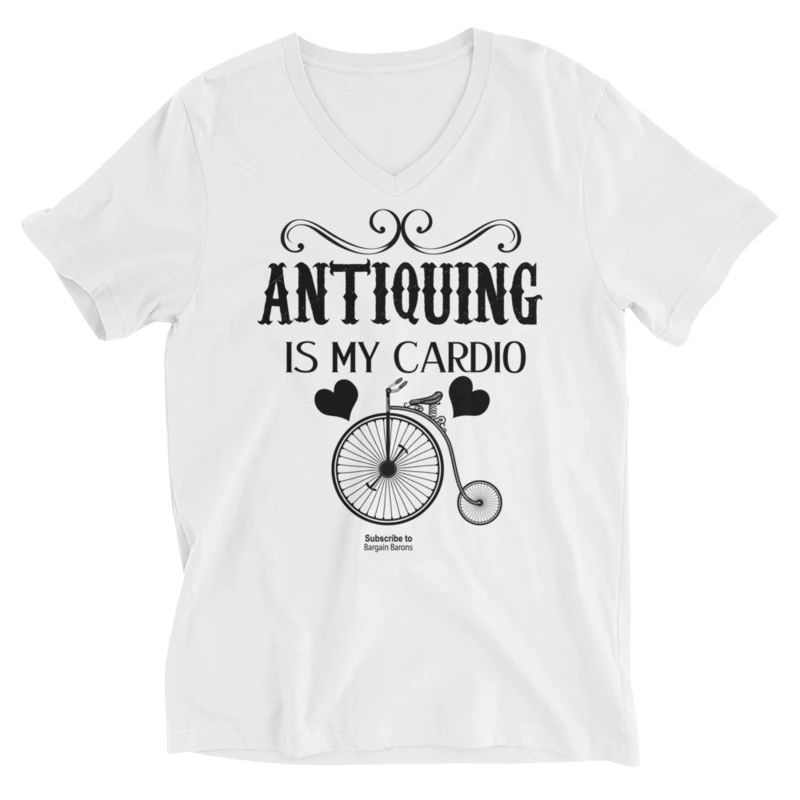 ANTIQUING IS MY CARDIO (V-Neck) product image (1)