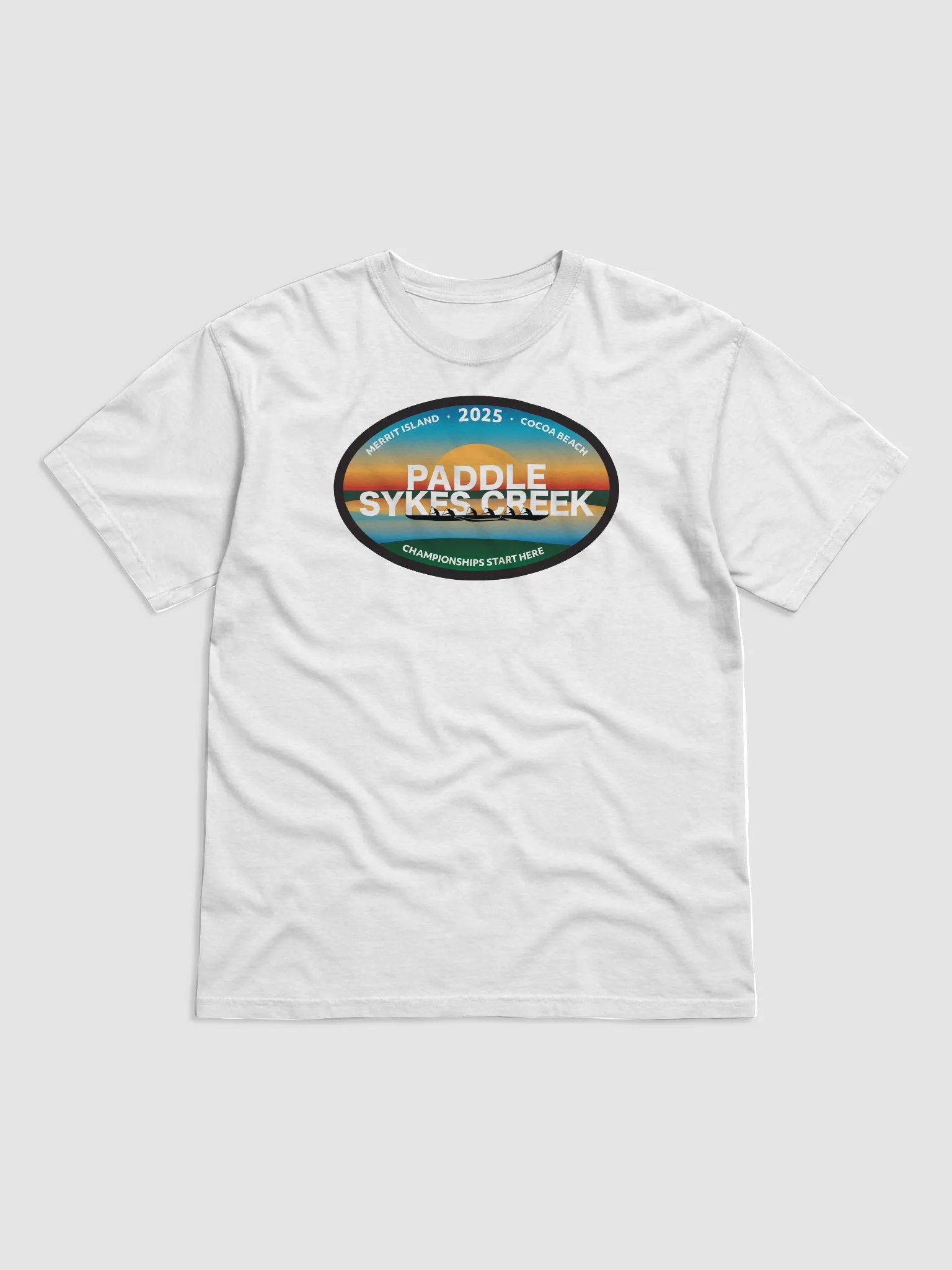 Outrigger - 2025 Paddle Sykes Creek - T-Shirt (White) product image (1)