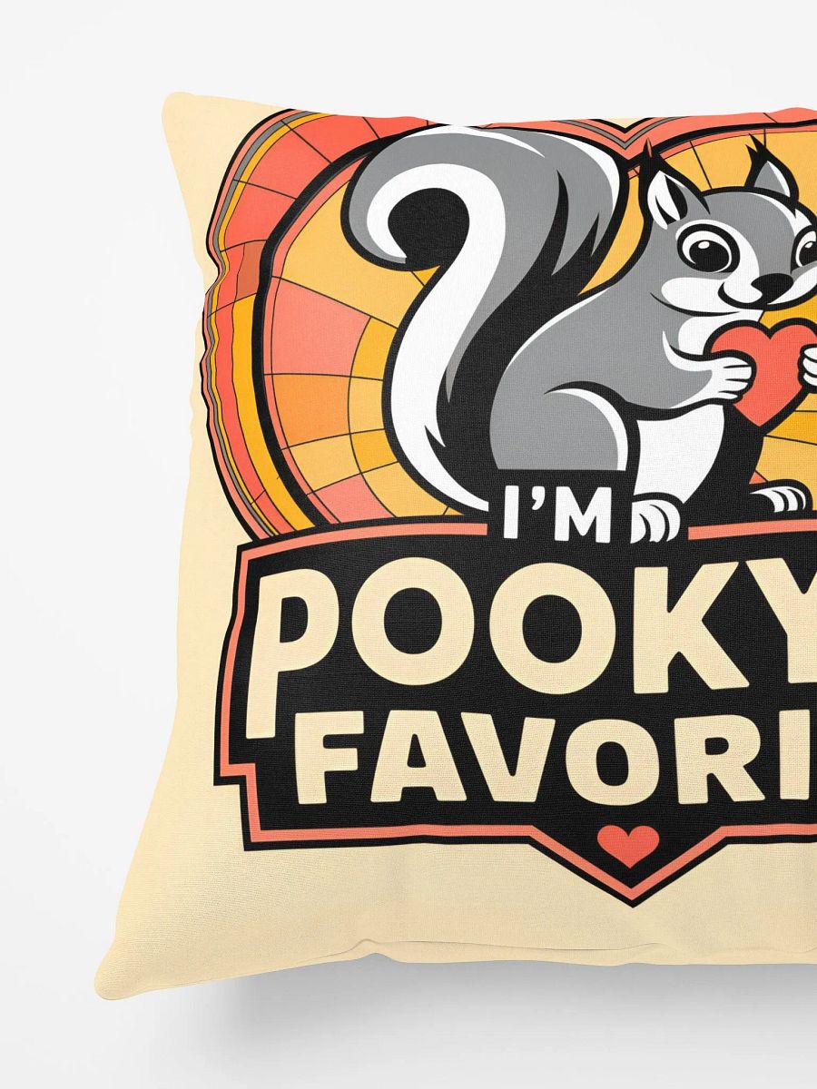 Comfy Pillow: I'm Pooky's Favorite, holding heart product image (5)