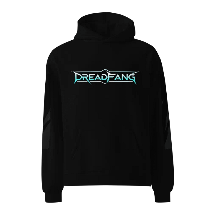 DREADFANG Black/Blue Oversized Hoodie product image (1)
