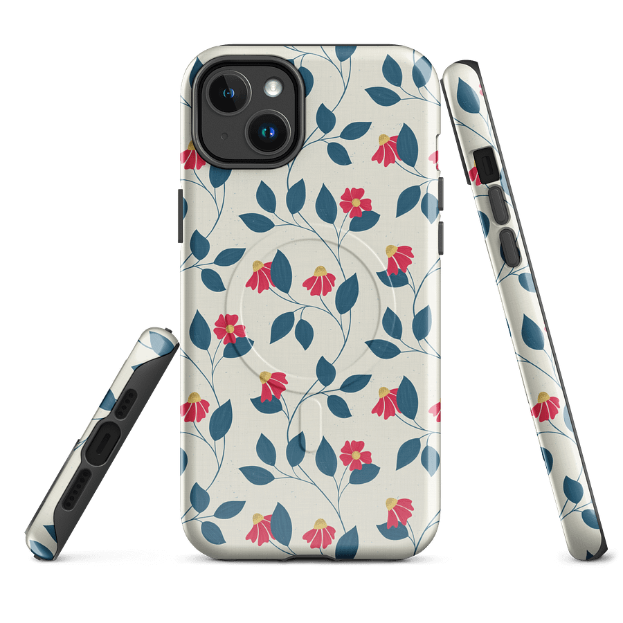 Cosmic Bloom Trailing MagSafe Tough Case for iPhone product image (2)