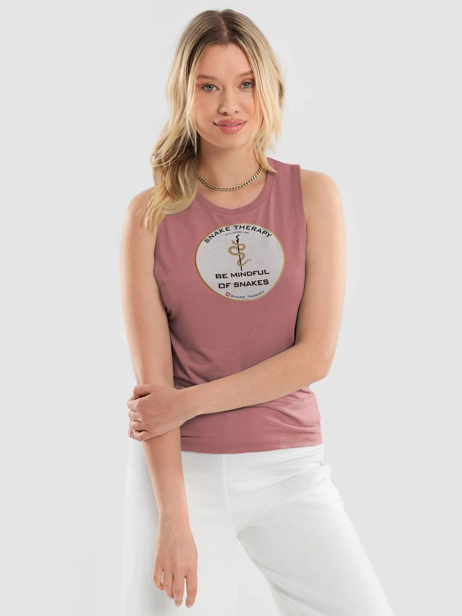 Snake Therapy Logo-Be Mindful Relaxed Tank product image (8)