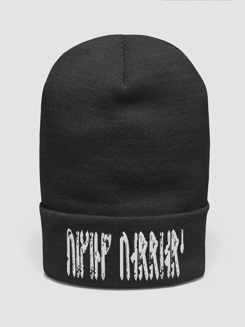 Viking_Warriors w/runes Beanie