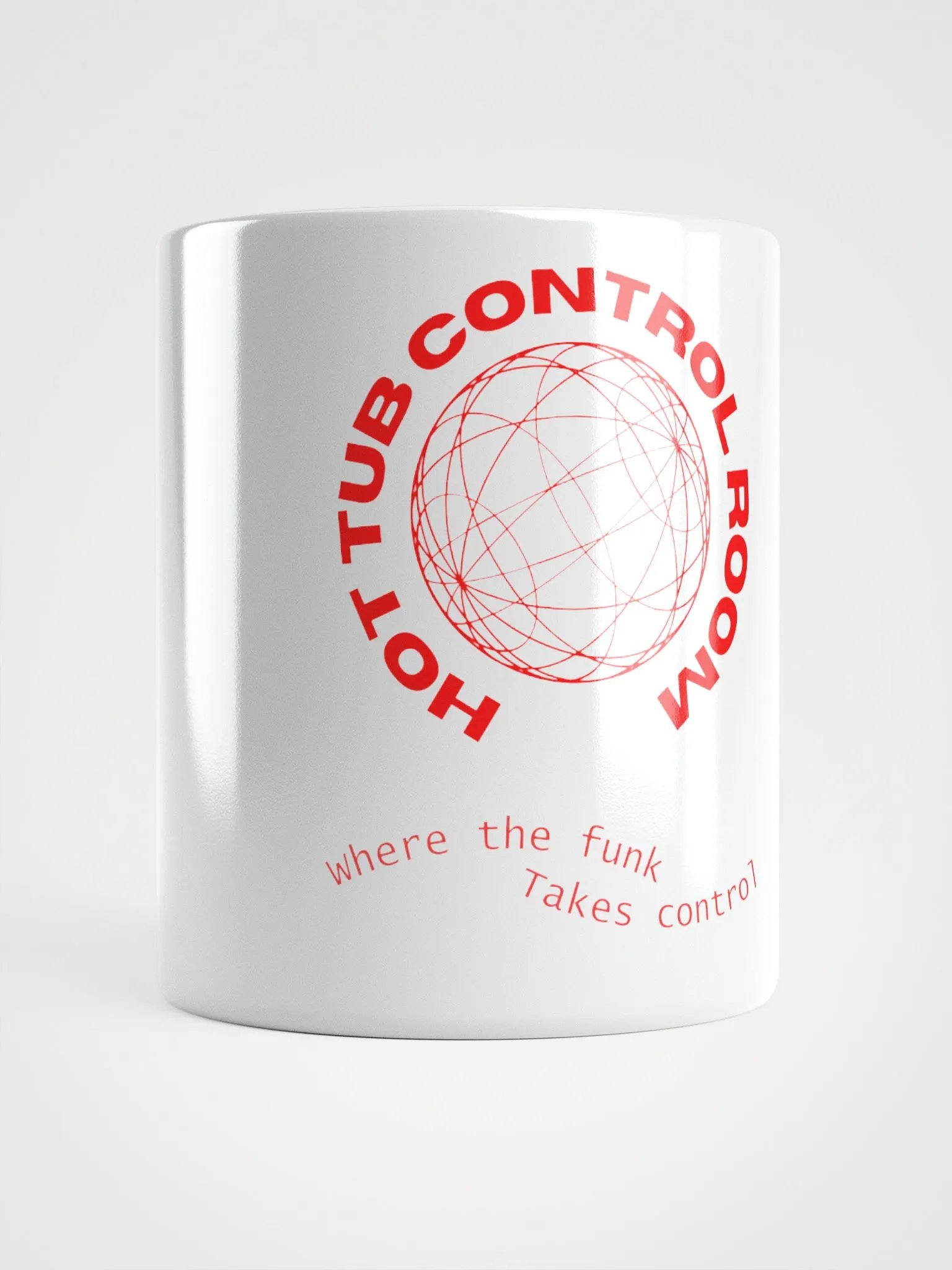 Logo mug white/red product image (5)