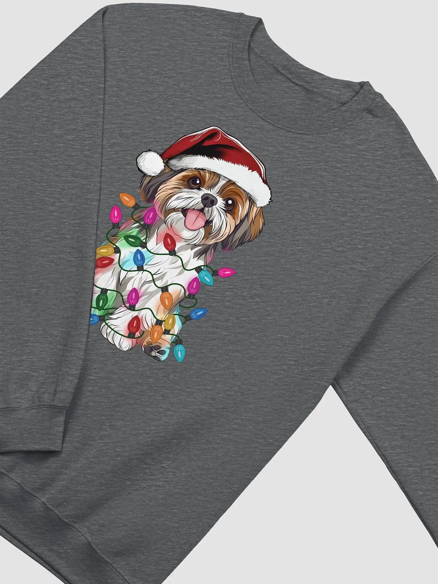 Funny Shih Tzu Christmas Sweatshirt product image (4)
