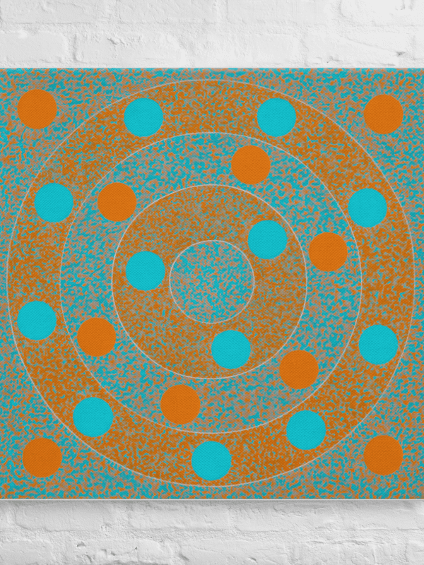 Endless Universe 2 on canvas (36" x 36") product image (2)