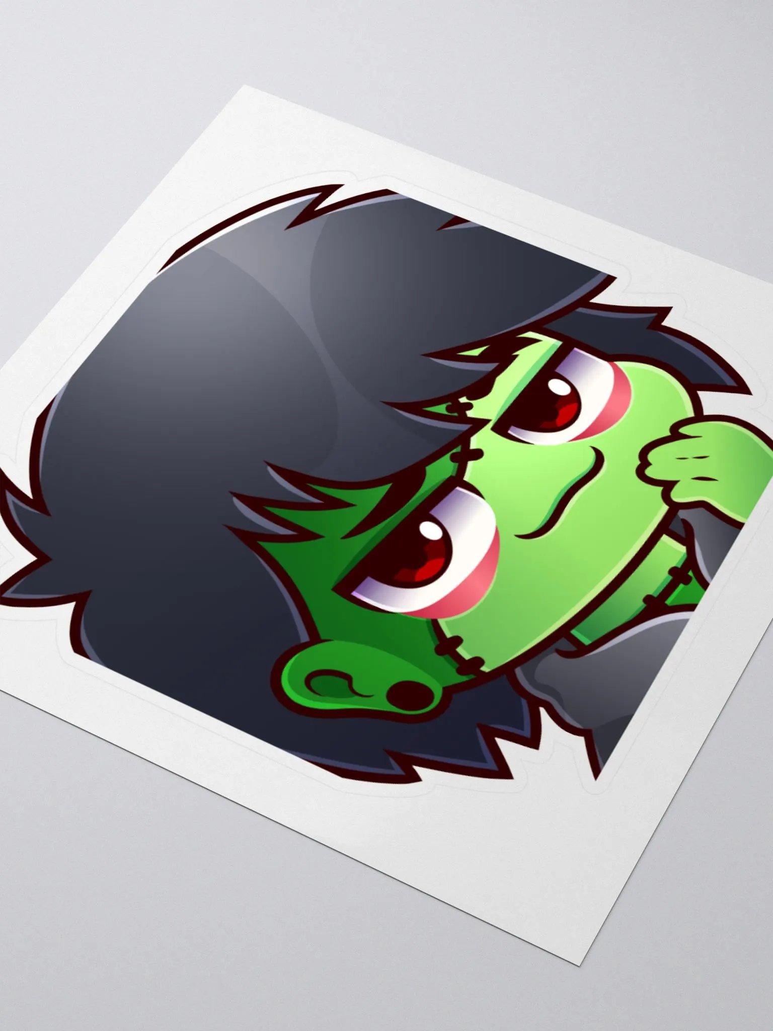 zambeeSmug Sticker product image (1)