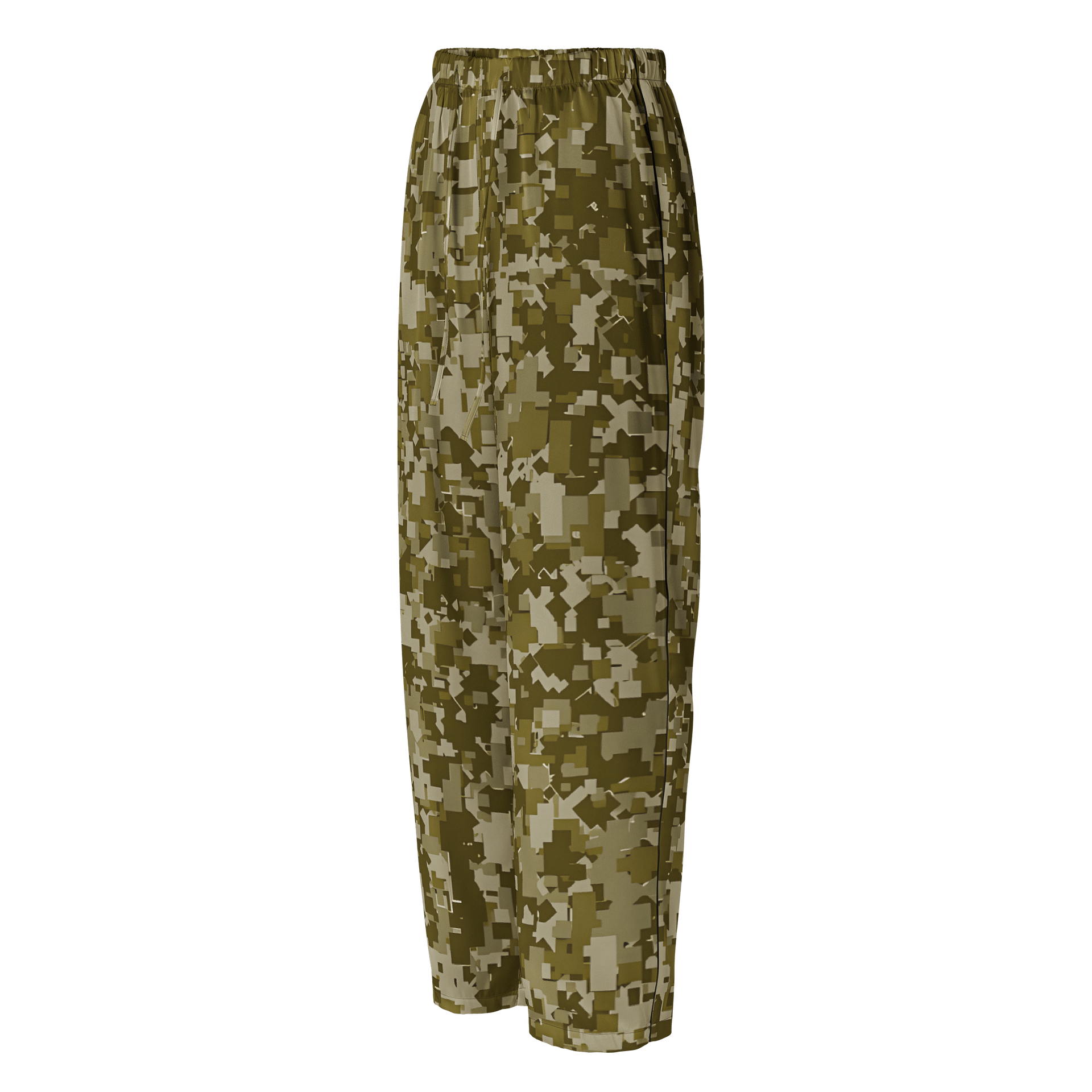 Chic Comfort: Silky All-Over Print Pajama Pants product image (1)