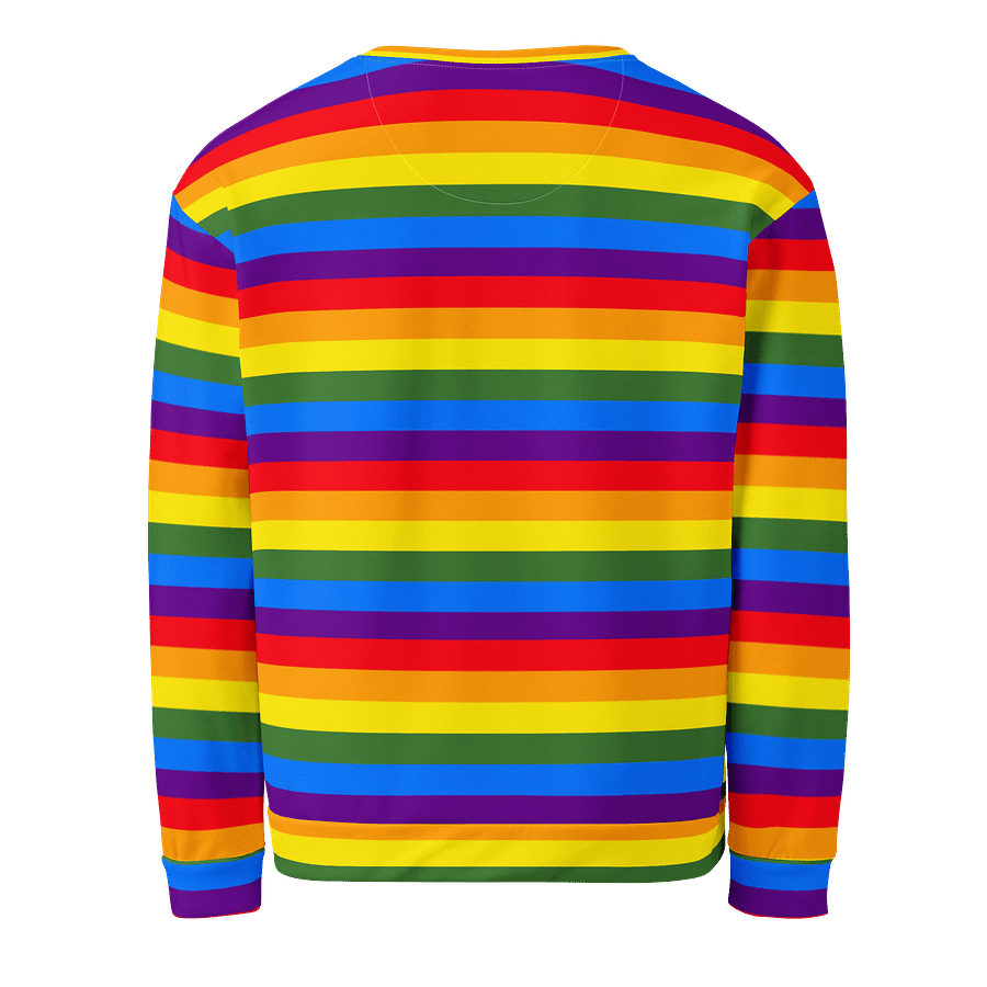LGBTQIAP2S+ 2025, Pride Glow, Rainbow Sweatshirt product image (2)
