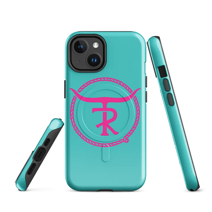 "TR" Pink logo MagSafe® Tough Case product image (1)