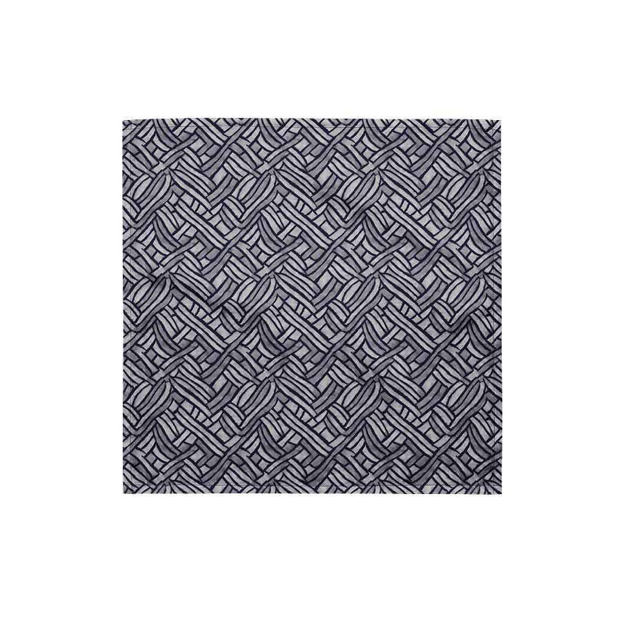 Grey Rectangles Bandana product image (1)