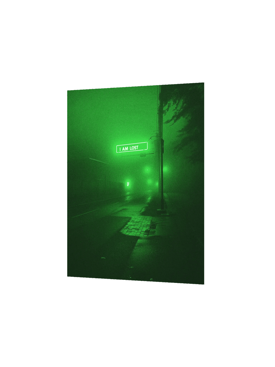 "I am lost" Matte Poster product image (12)