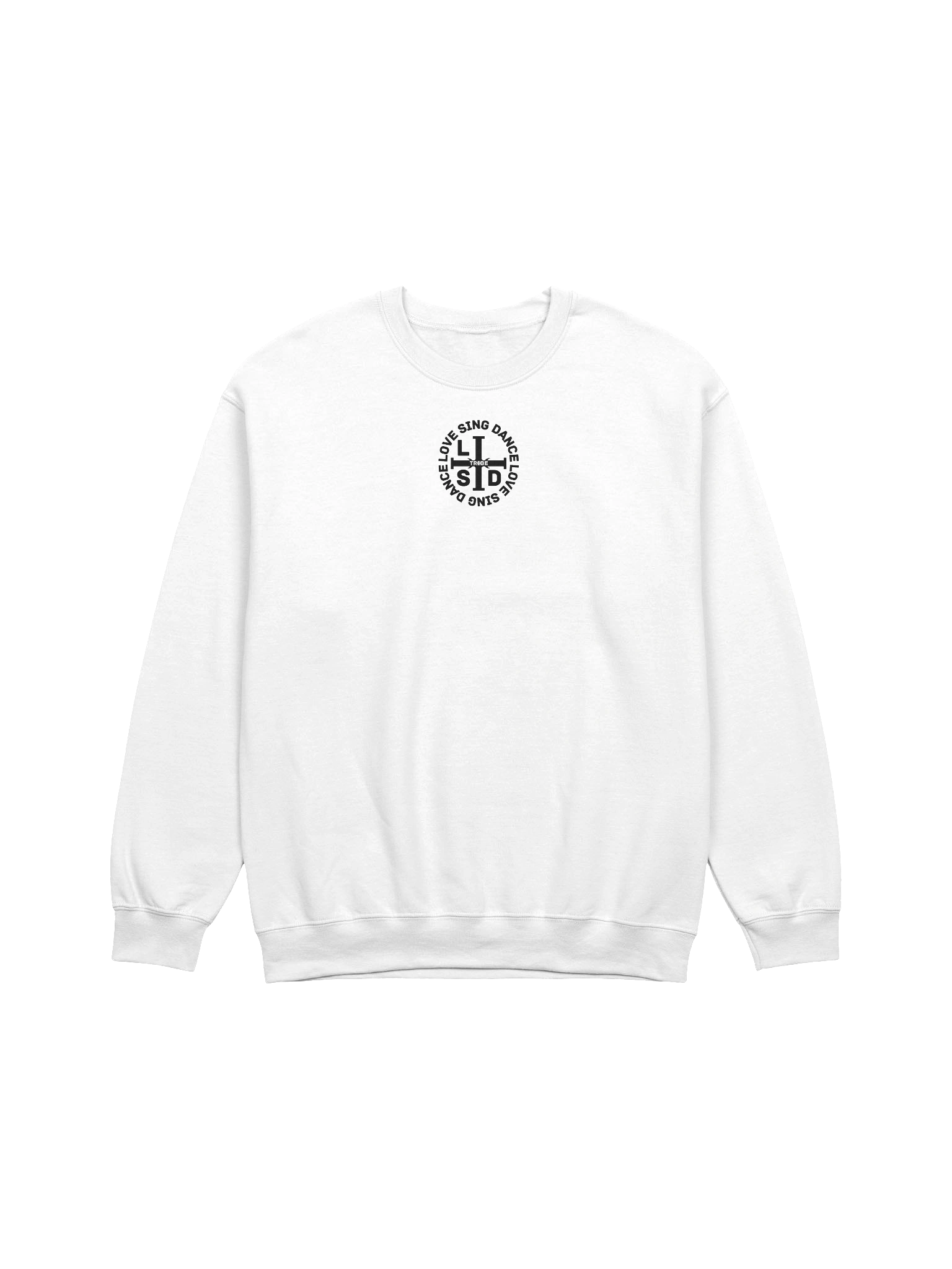 LSD TRIBE "Love Sing Dance" Mystic Sweatshirt {Black Emblem} product image (1)