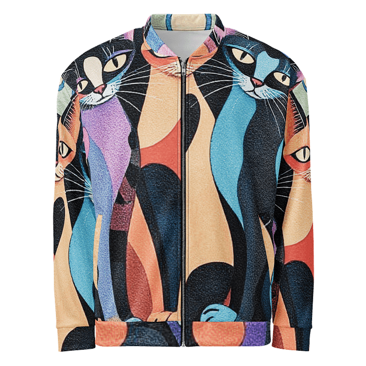 I Love Cats Bomber Jacket product image (1)