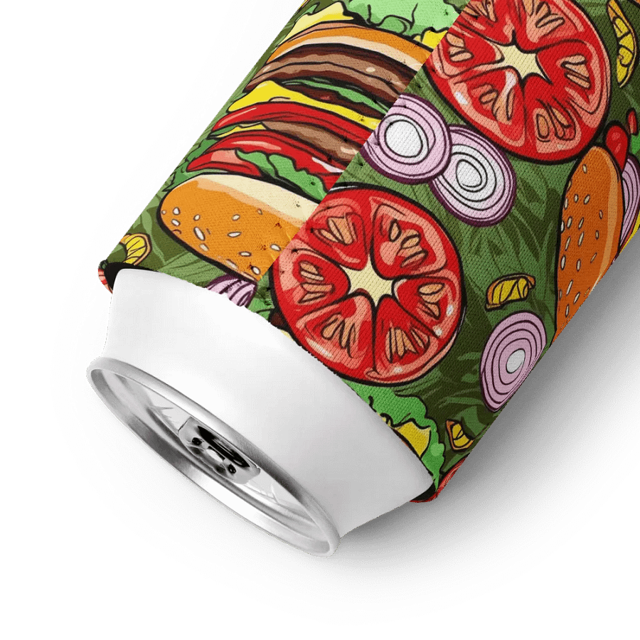 Hamburger BBQ Bliss Hawaiian Koozie product image (11)