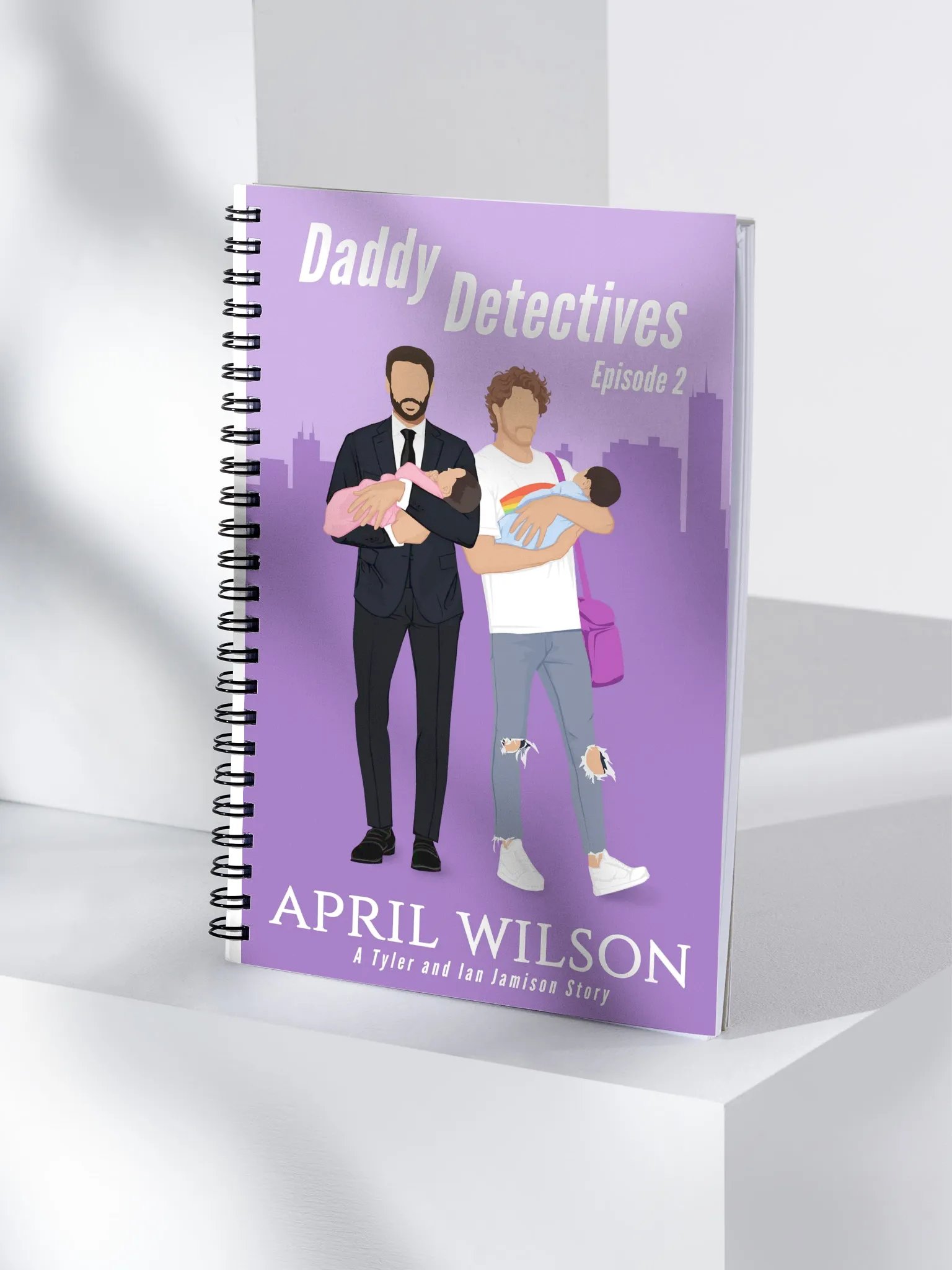 Spiral bound notebook - Daddy Detectives Episode 2 product image (4)