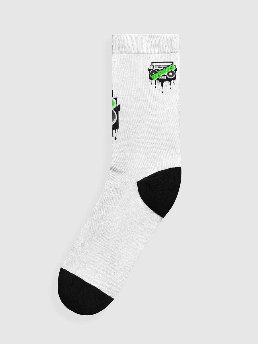 Grimey Thigh-High Socks – Drip So Loud, You Wear It High product image (1)