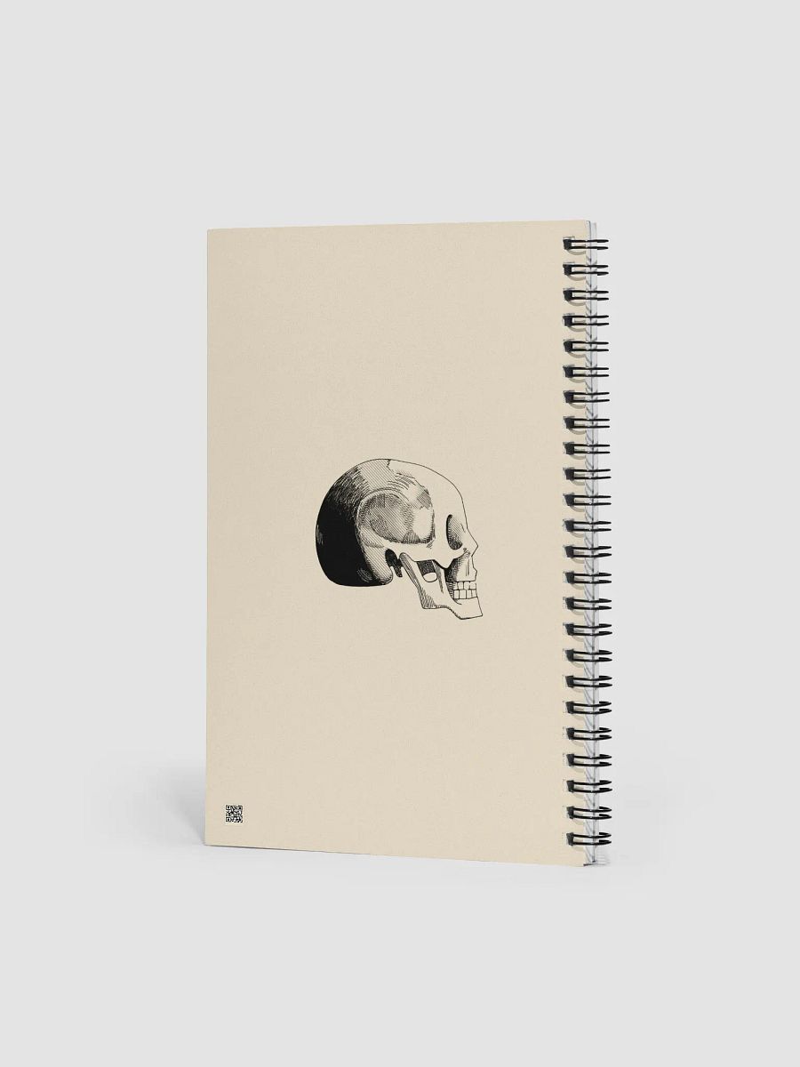 Spiral Notebook (Skull Edition) // Airhead Cover Collection product image (2)