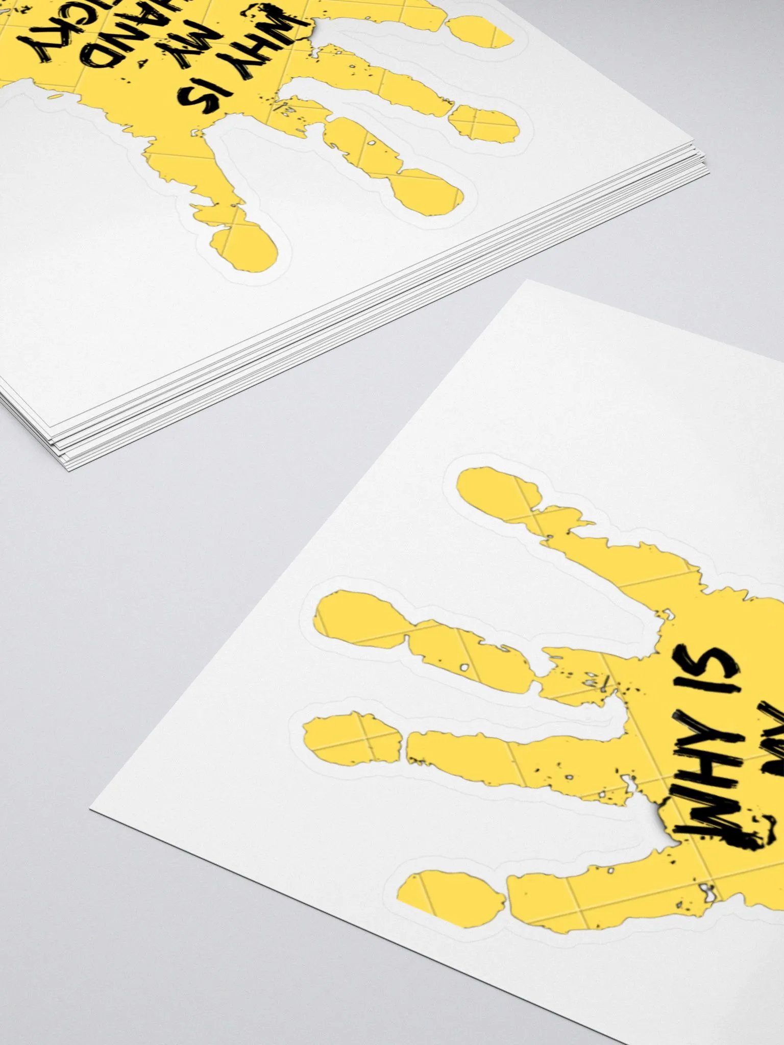 Sticky Hand Sticker product image (10)