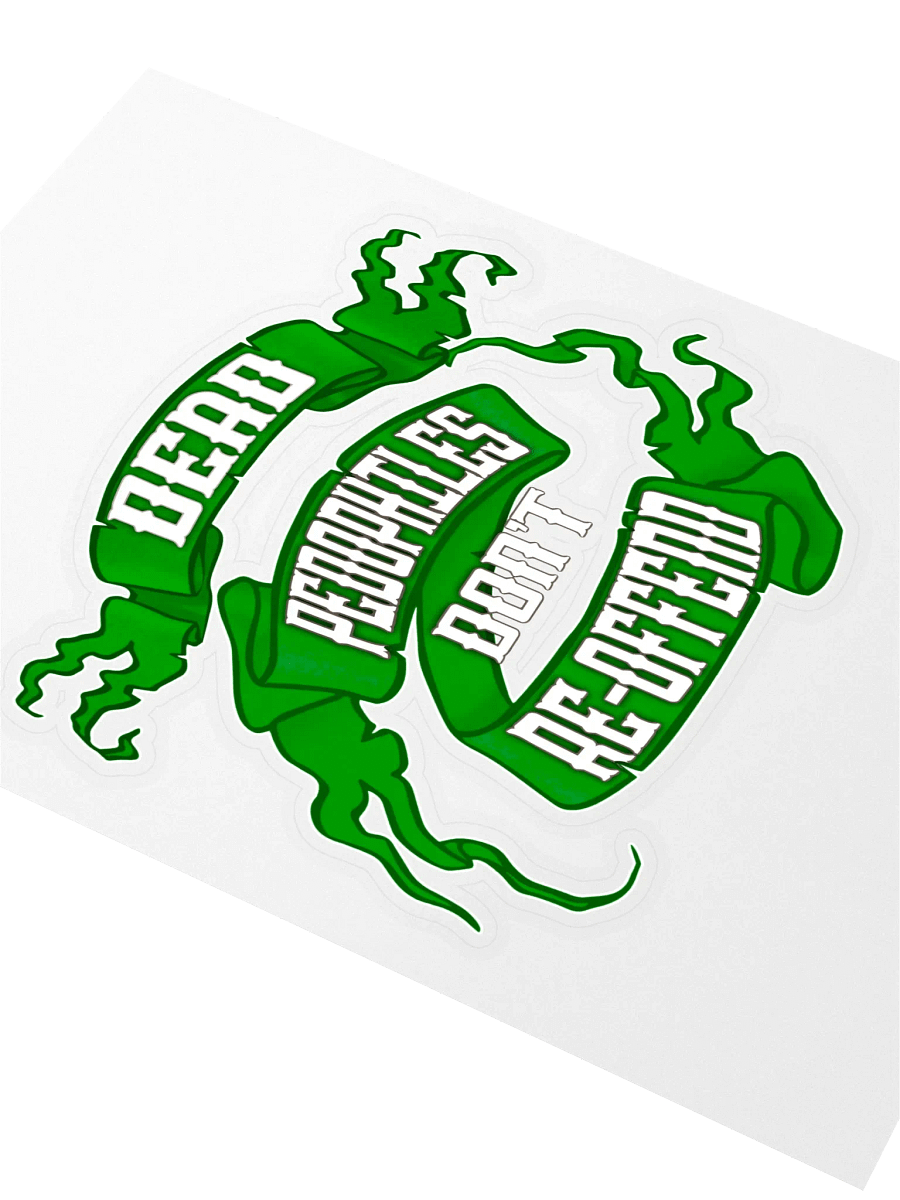 Dead Peds Green Sticker product image (2)
