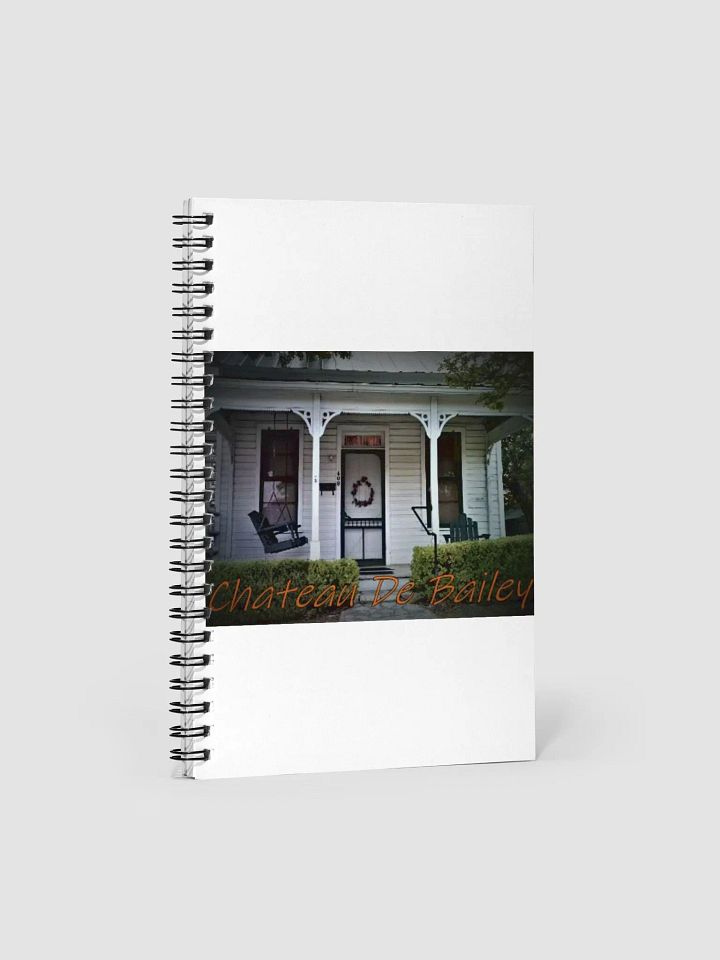 "Sunday House" Spiral Notebook product image (1)