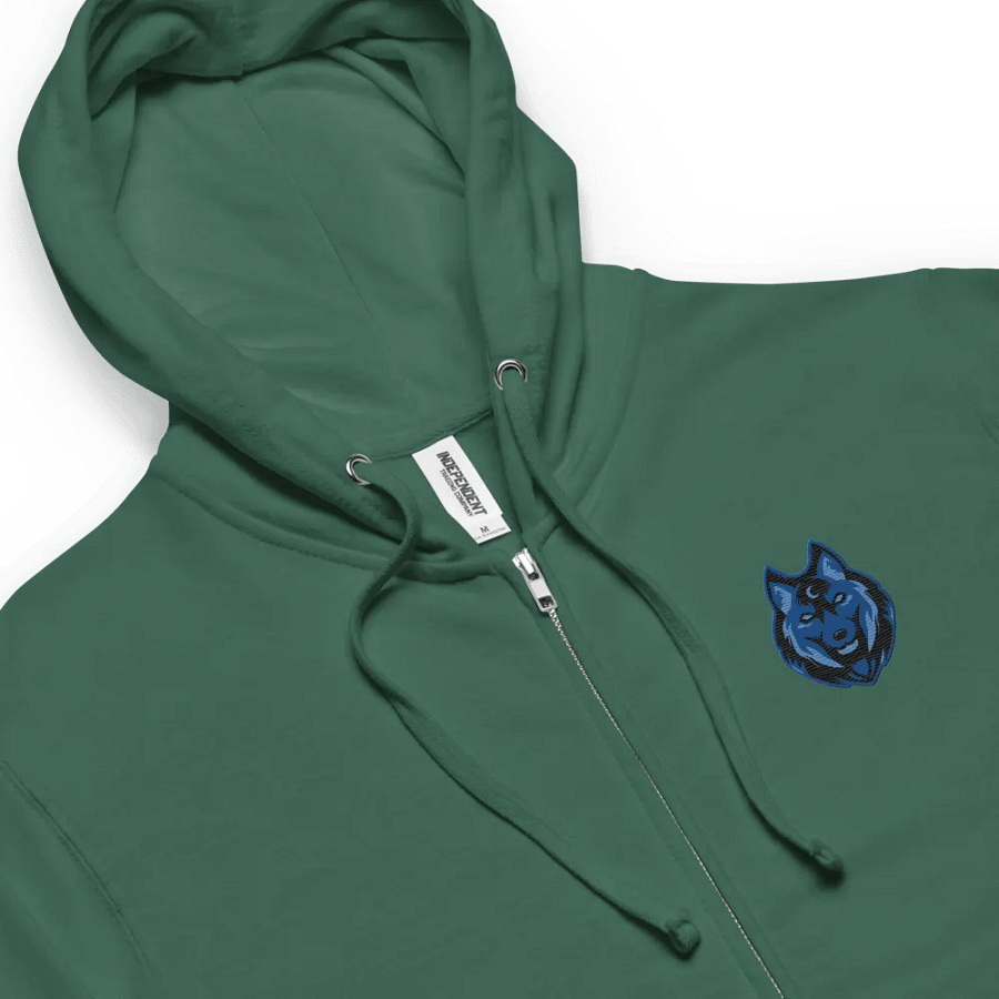 Mystic Wolf Fleece Zip-Up Hoodie product image (10)