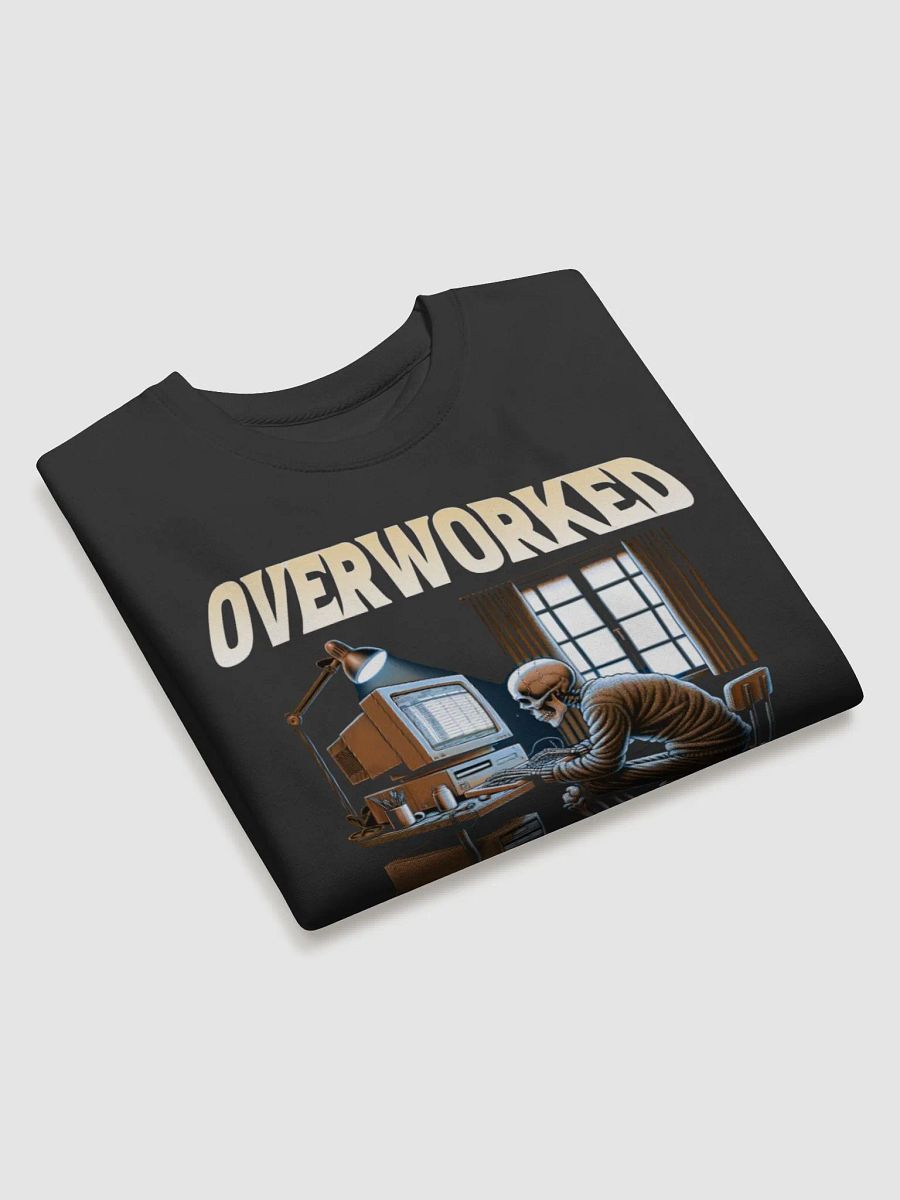 Skeleton Overworked Sweatshirt product image (3)