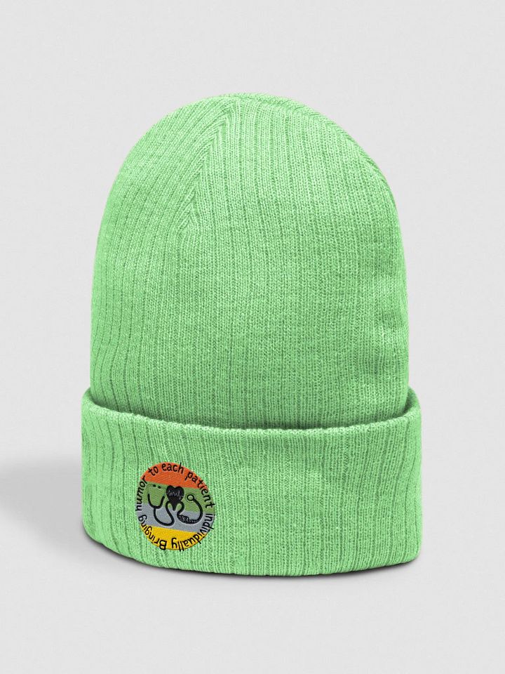 Bringing humor to each patient individually Ribbed Beanie product image (9)