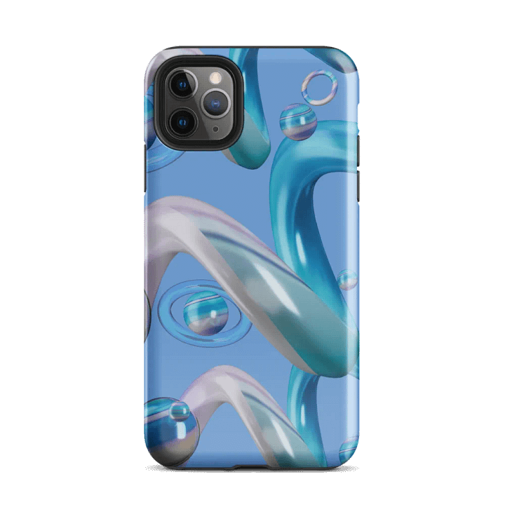 Reflective Blue Ribbon iPhone® Tough Case product image (34)