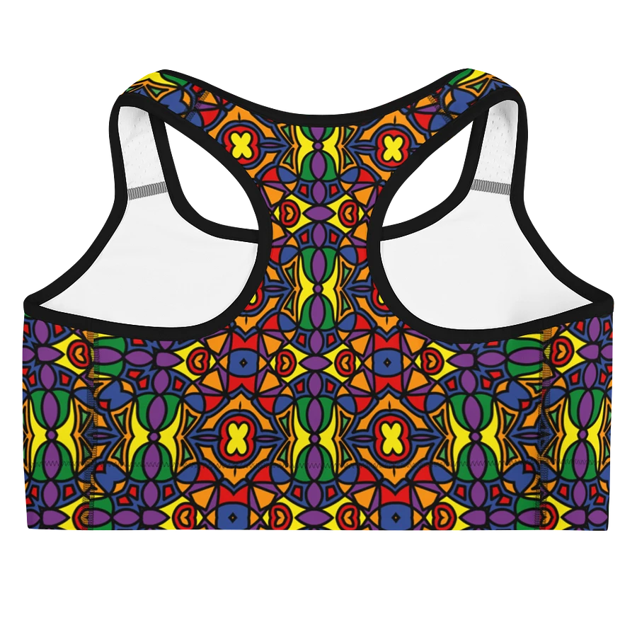 Pride Abstract (3) - Sports Bra product image (4)