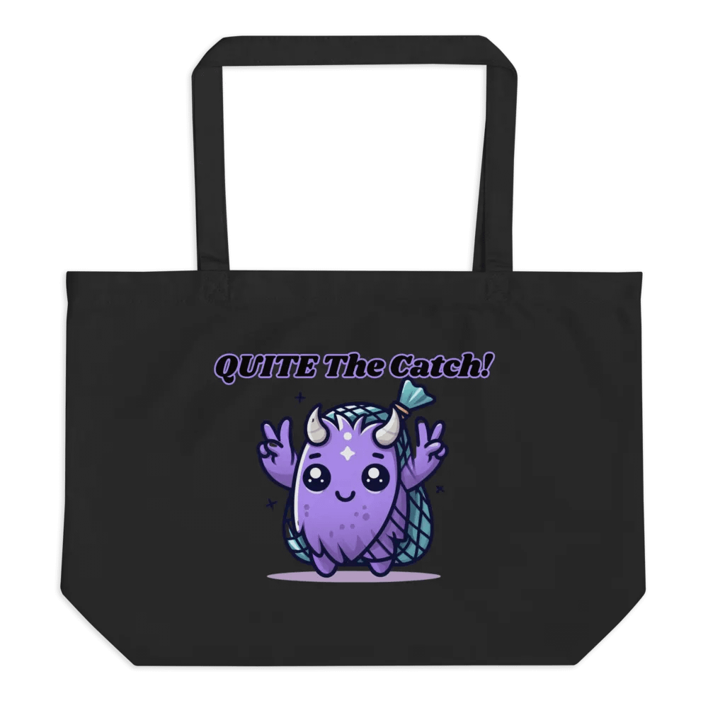 'QUITE The Catch!' Mawnster Tote Bag product image (1)