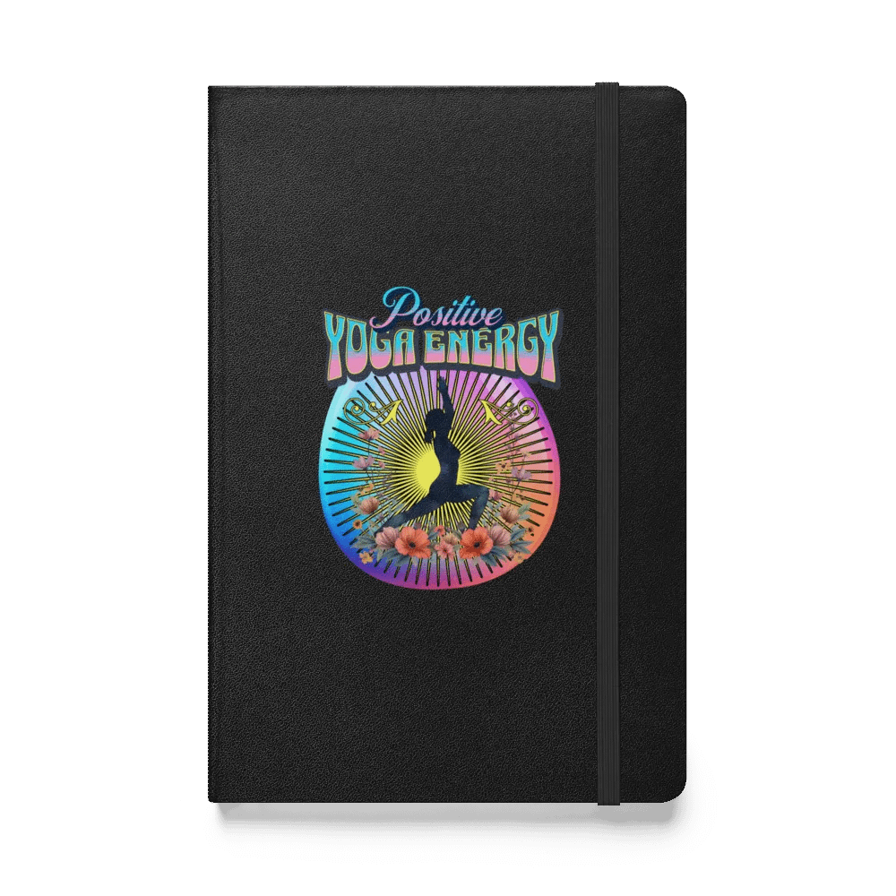 Positive Yoga Energy Hardcover Notebook product image (1)