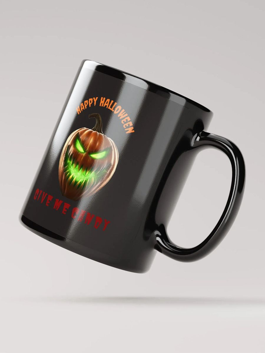 Happy Halloween Give Me Candy black mug product image (2)