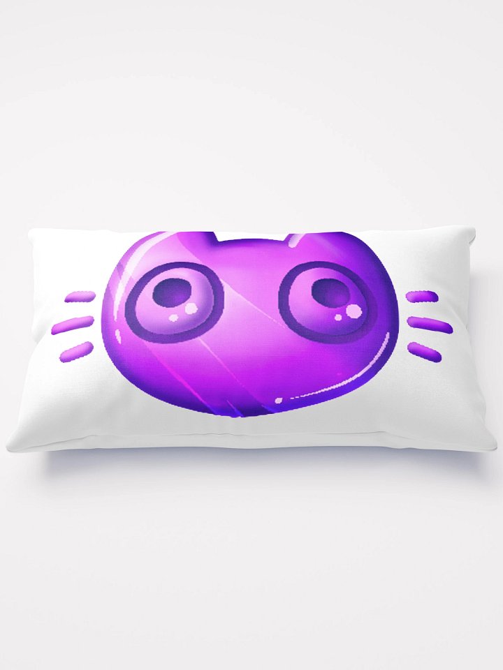 Long Cushion - Purple Cat Face product image (2)
